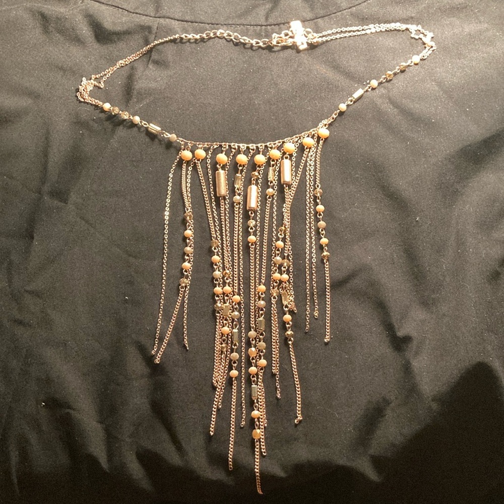 Fringe Chain INC International Concepts Necklace
